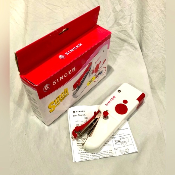 🛍️🧵 SINGER Stitch Sew quick Portable Handheld Sewing Machine model 01663 NWT - Picture 9 of 12